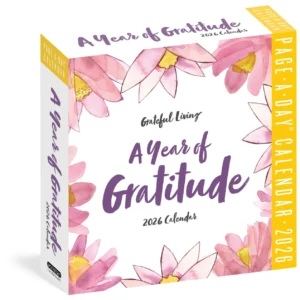 A Year of Gratitude 2026 Page-A-Day Calendar