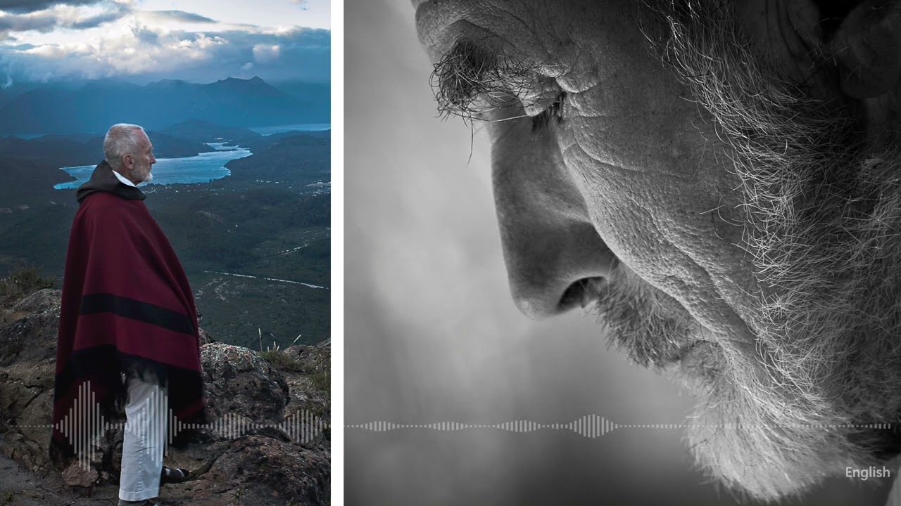 Meditative photos of Br. David Steindl-Rast