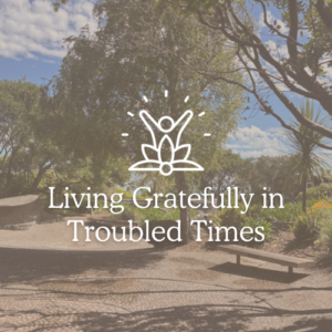 Living Gratefully in Troubled Times: A 2-Day Grateful Living Retreat