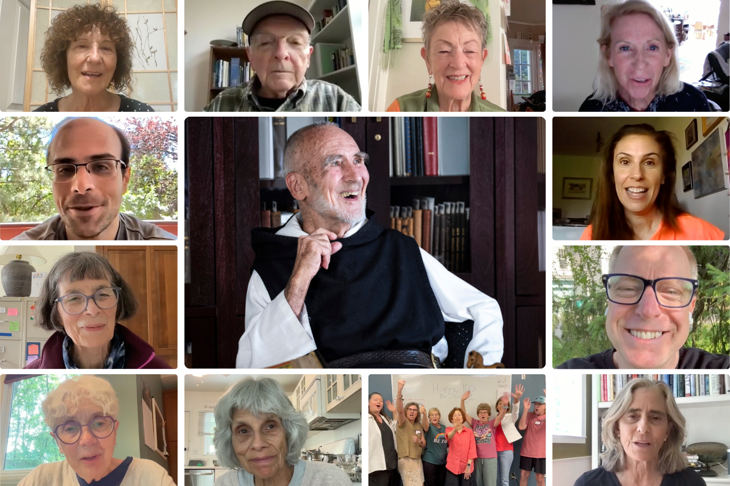 Community Testimonials for Br. David's 100th